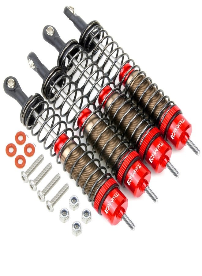 TOOMOD CW-01 RC Car Oil Shocks Absorber Damper For Tamiya 1/12 Lunch Box Midnight Pumpkin #58727#58499 CW01 Chassis Upgrades Parts (Red) - Image 5